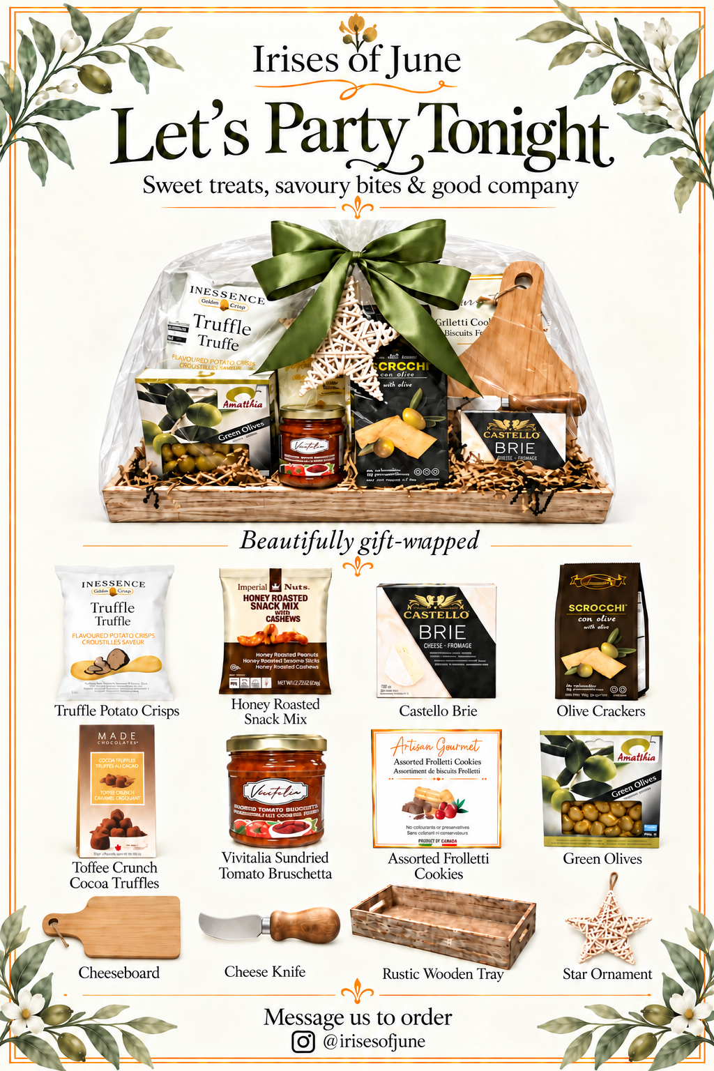 Party Night Gift Basket